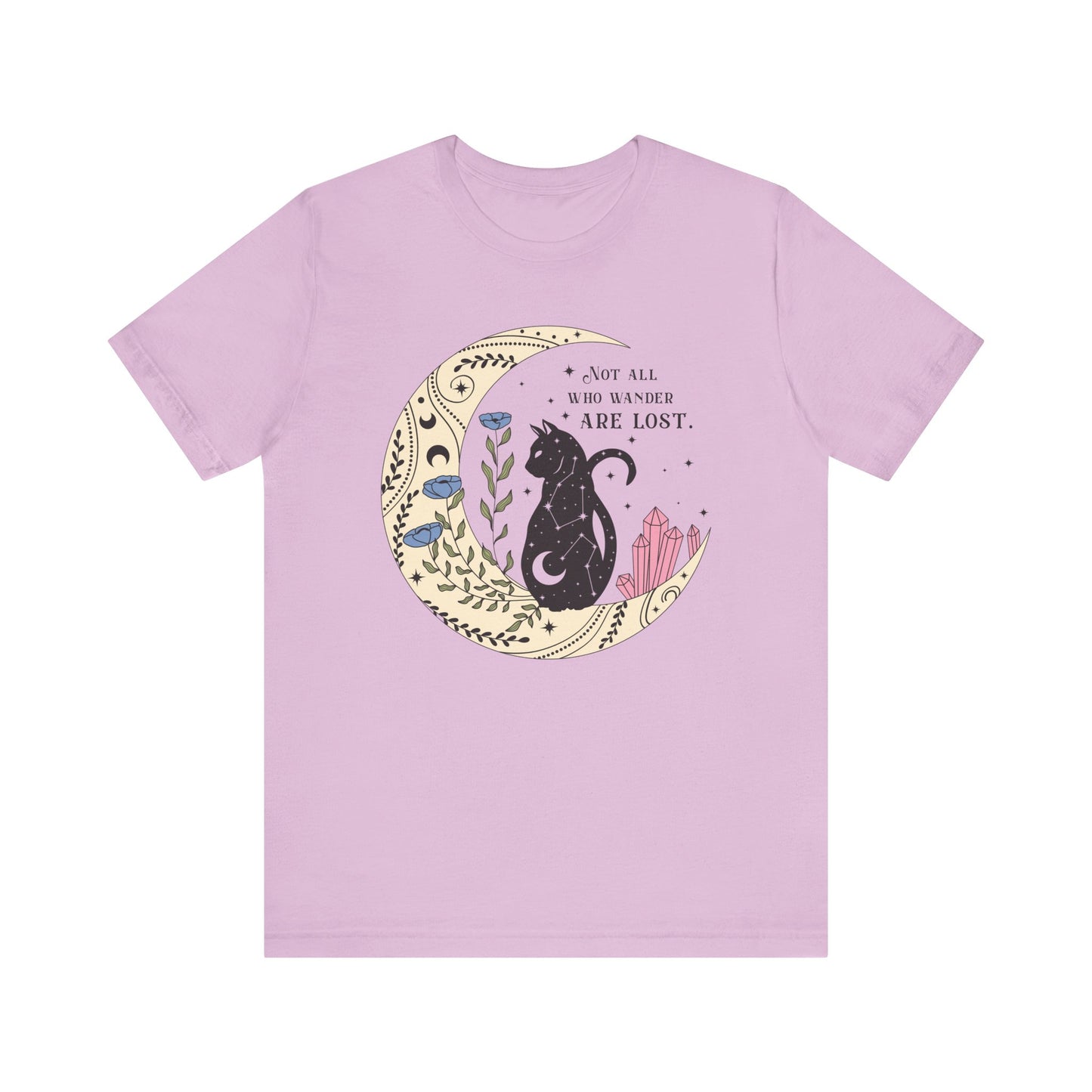 Cosmic Moon Cat Tee