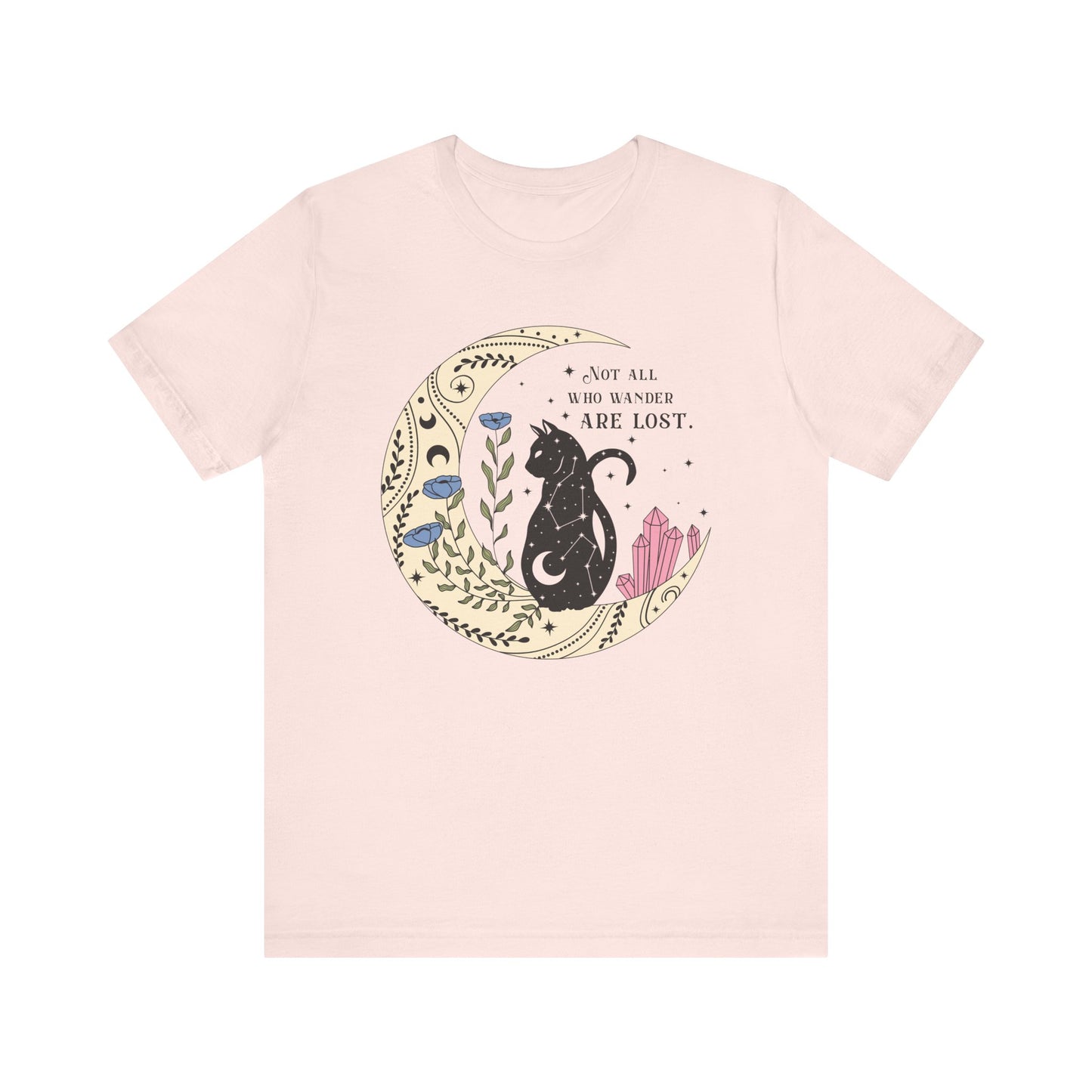 Cosmic Moon Cat Tee
