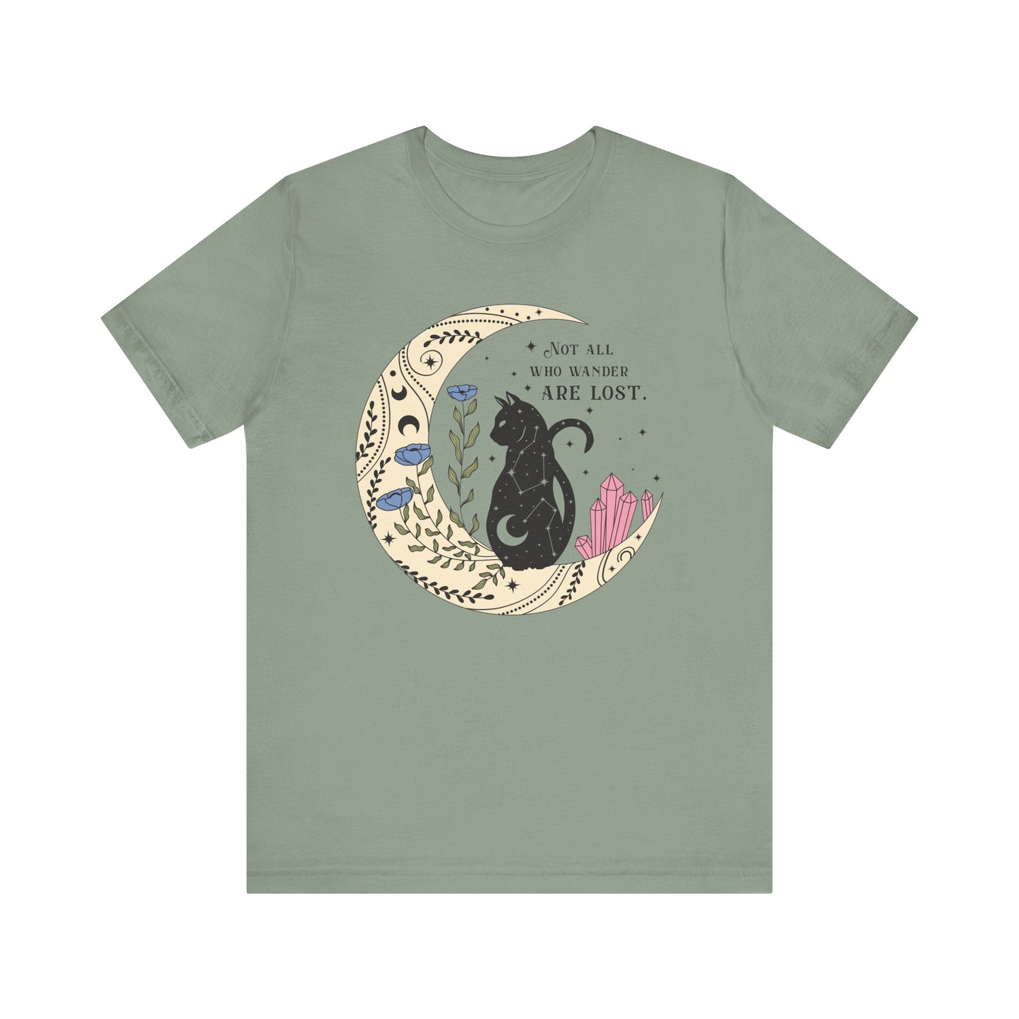 Cosmic Moon Cat Tee