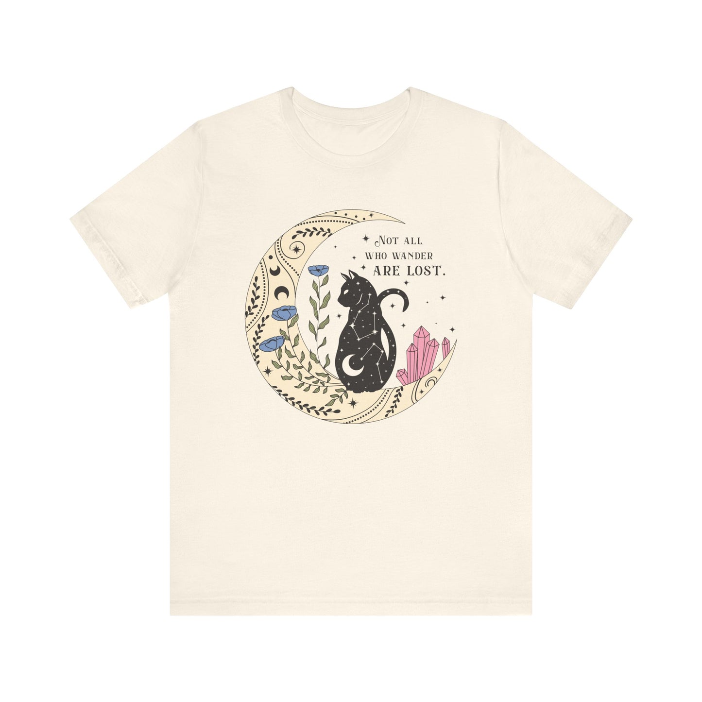 Cosmic Moon Cat Tee