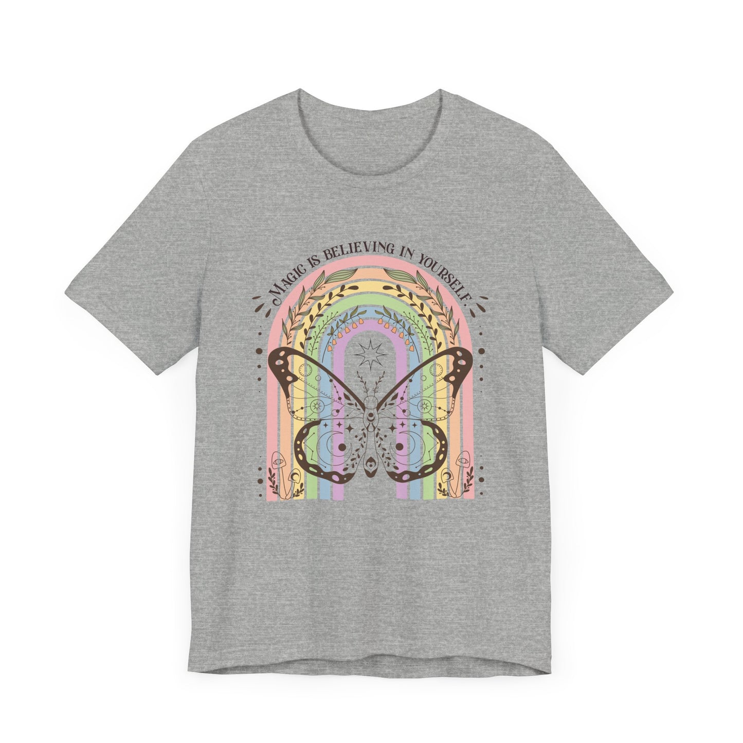 Cosmic Butterfly Rainbow Tee