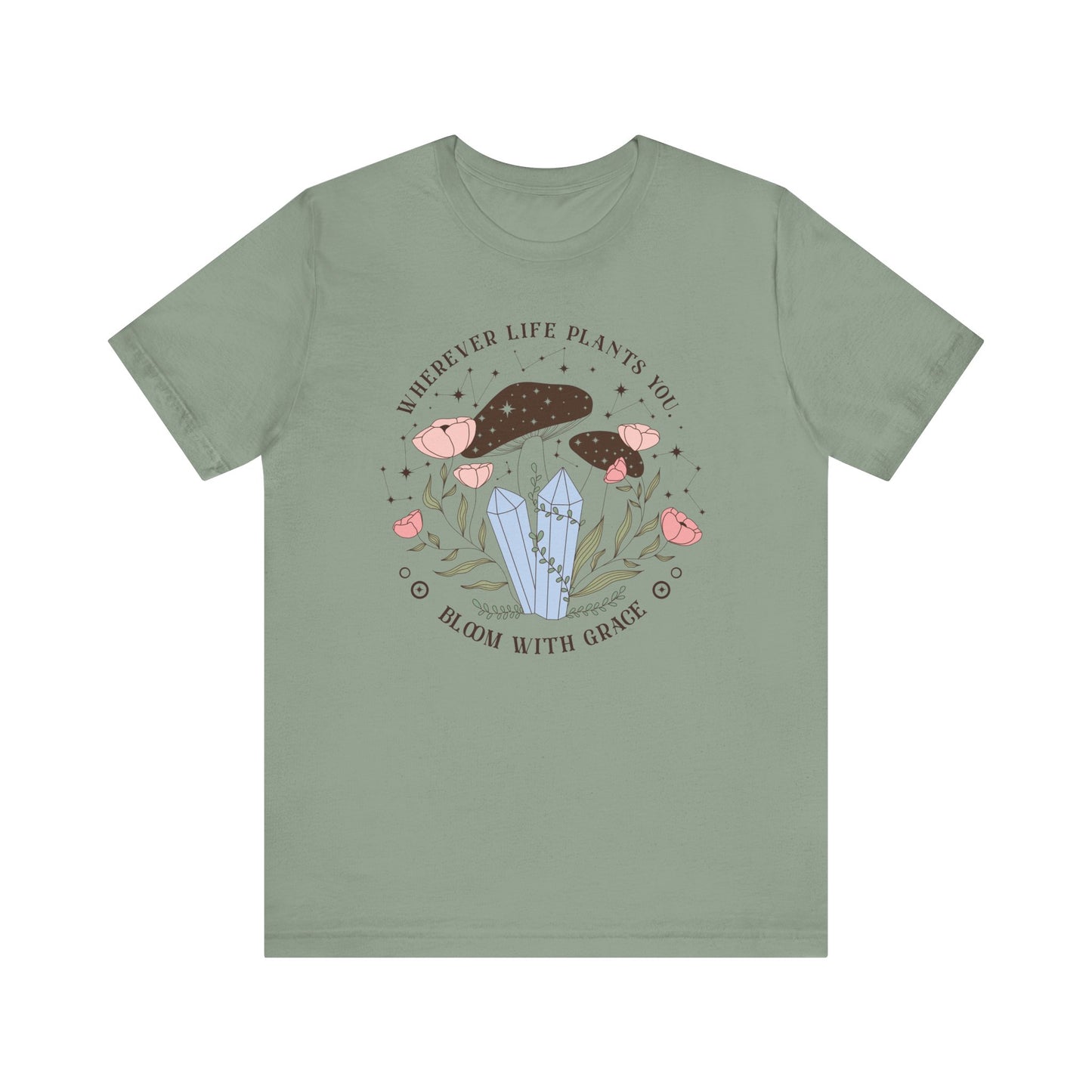 Mushroom Crystal Tee