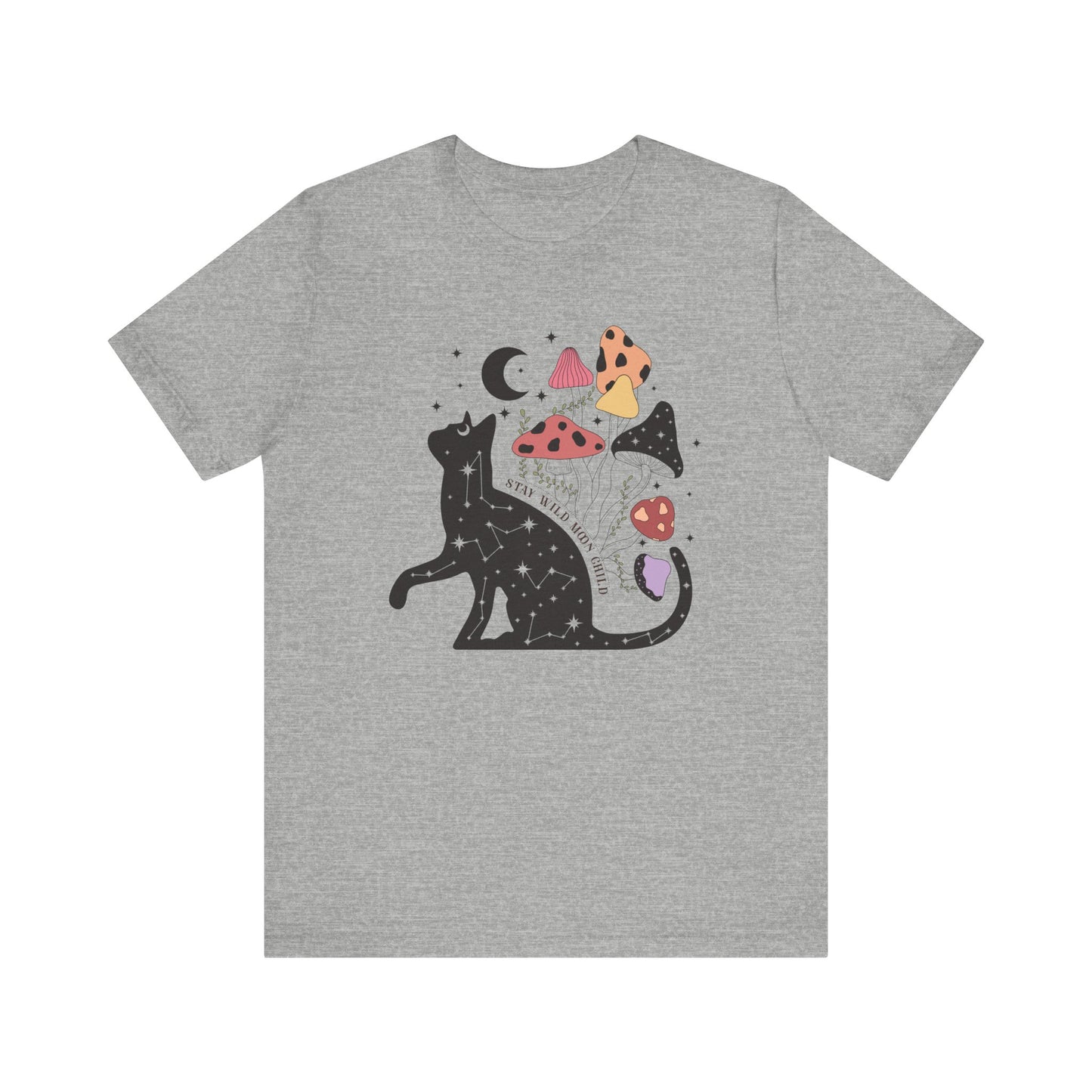 Mystic Cat Moon Child Tee
