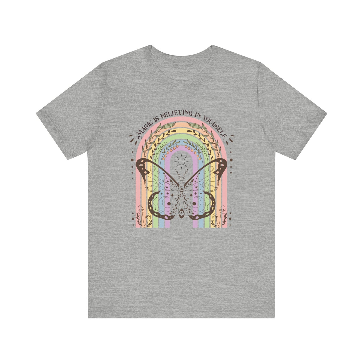 Cosmic Butterfly Rainbow Tee